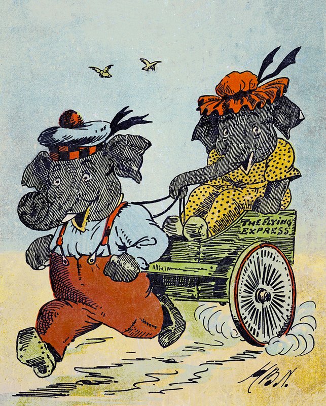 Illustration pour les contes joyeux de Jumbo - Harry B Neilson