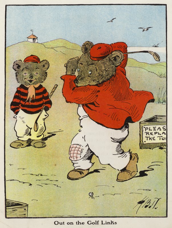 Sur les terrains de golf - Harry B Neilson