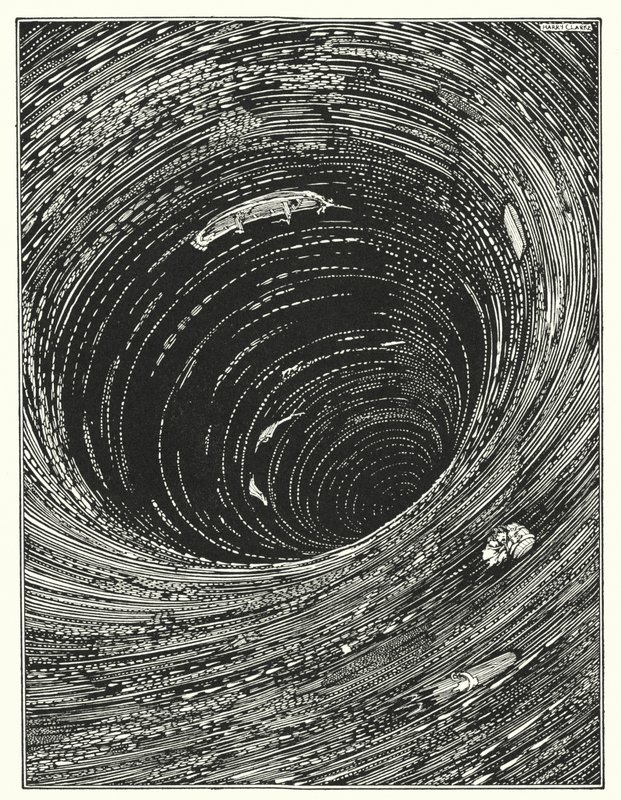 Edgar Allan Poe : Descente dans le Maelström - Harry Clarke