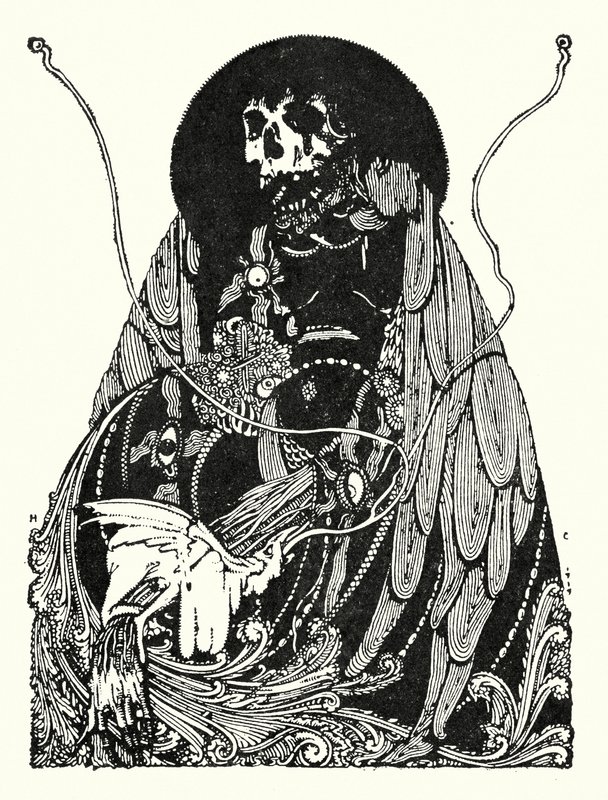 Edgar Allan Poe : Pièce de fin - Harry Clarke