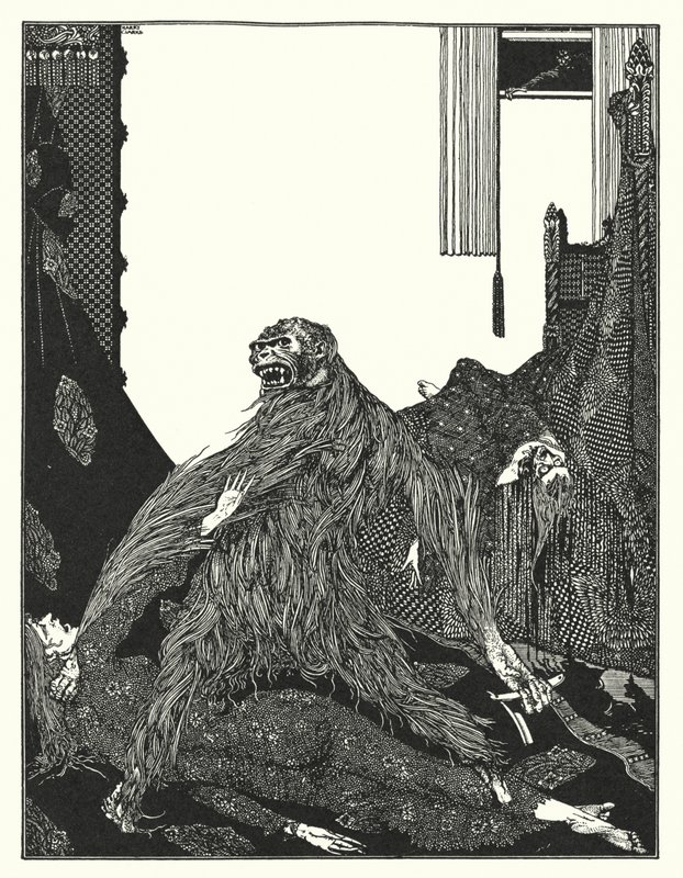 Edgar Allan Poe : Les Meurtres de la rue Morgue - Harry Clarke