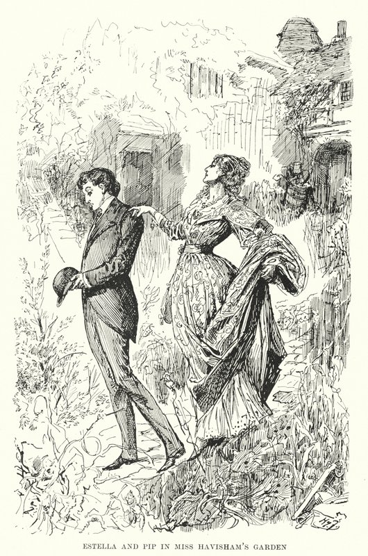 Illustration pour Les Grandes Espérances par Charles Dickens - Harry Furniss