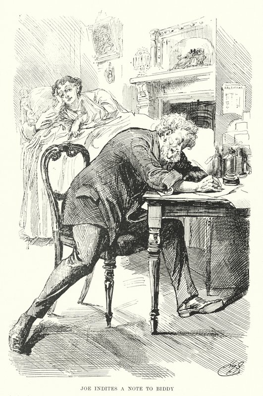 Illustration pour Les Grandes Espérances de Charles Dickens - Harry Furniss