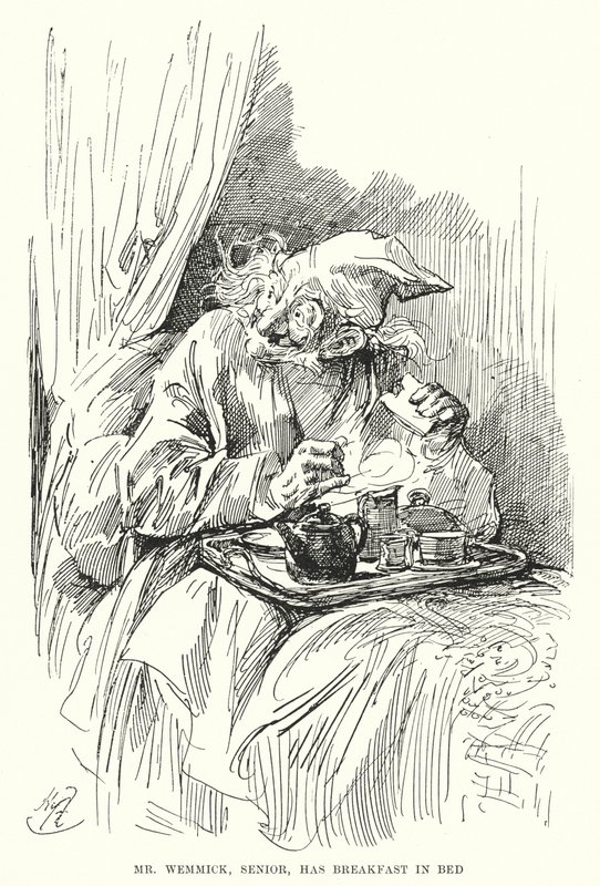 Illustration pour Les Grandes Espérances par Charles Dickens - Harry Furniss