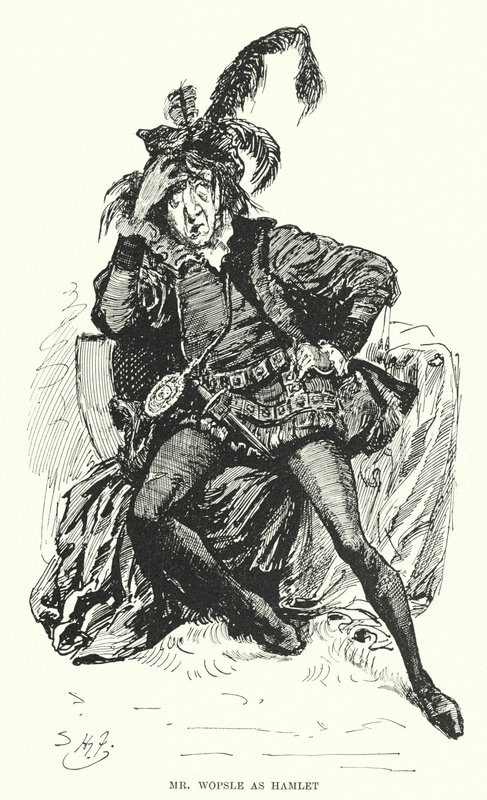 Illustration pour Les Grandes Espérances par Charles Dickens - Harry Furniss