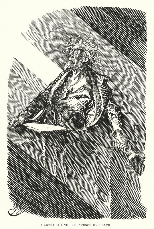 Illustration pour Les Grandes Espérances de Charles Dickens - Harry Furniss