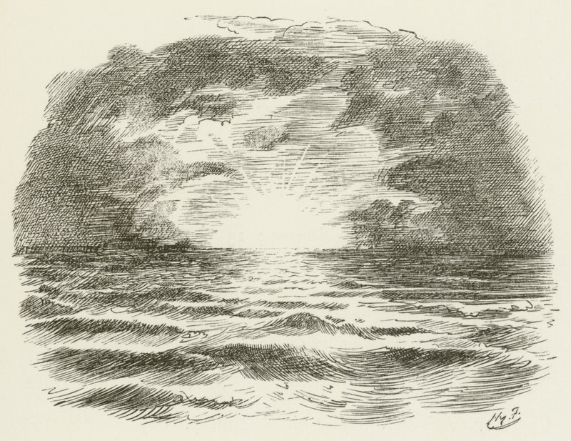 Illustration pour Sylvie et Bruno par Lewis Carroll - Harry Furniss