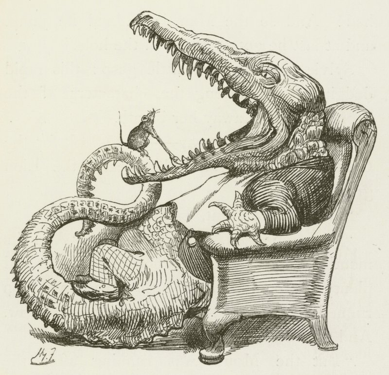 Illustration pour Sylvie et Bruno par Lewis Carroll - Harry Furniss