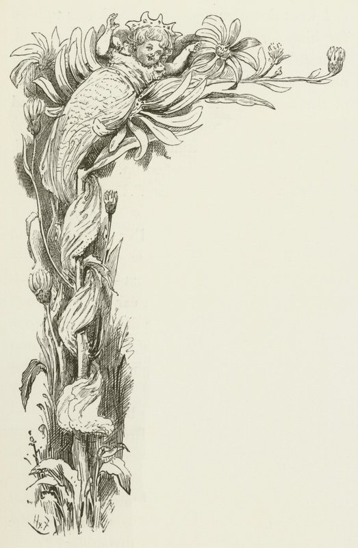 Illustration pour Sylvie et Bruno par Lewis Carroll - Harry Furniss