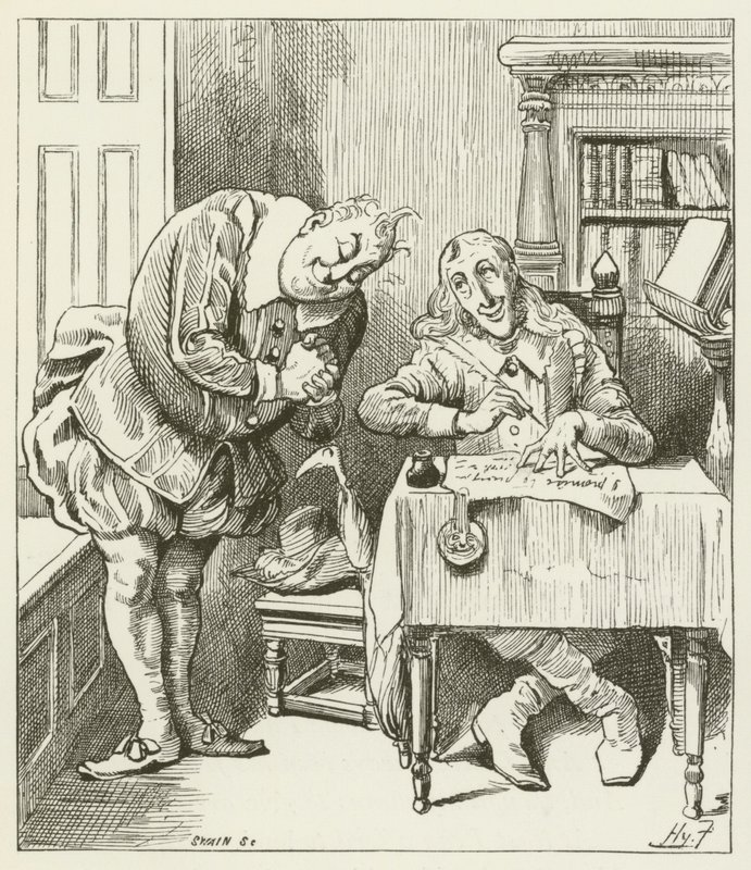Illustration pour Sylvie et Bruno par Lewis Carroll - Harry Furniss