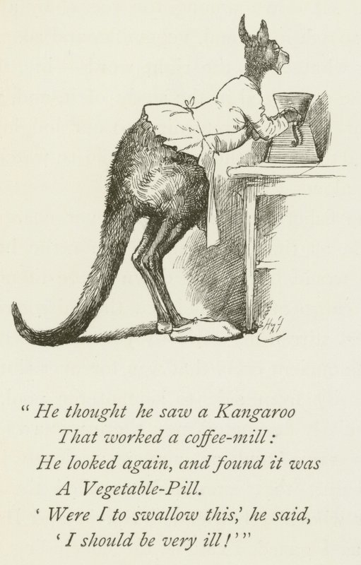 Illustration pour Sylvie et Bruno par Lewis Carroll - Harry Furniss