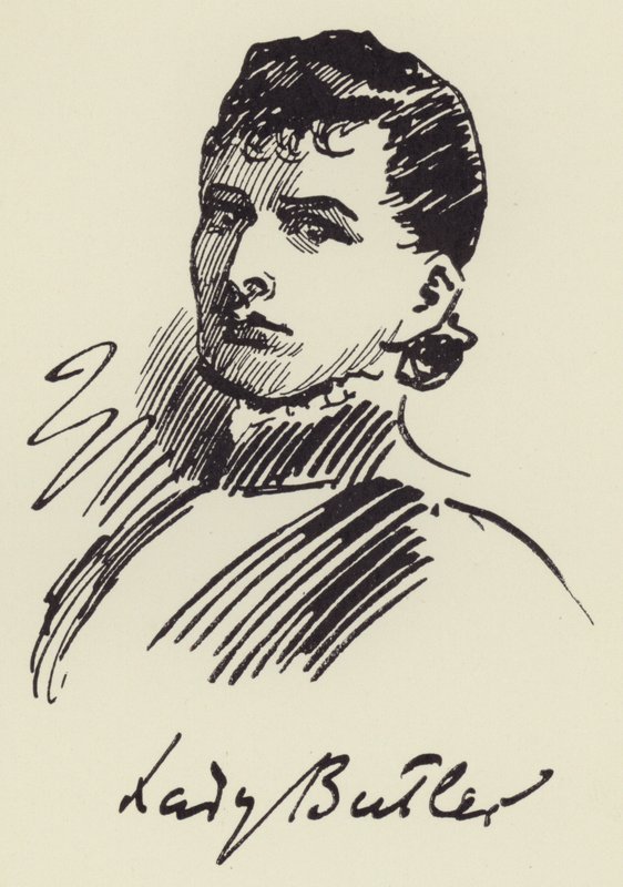 Lady Butler - Harry Furniss
