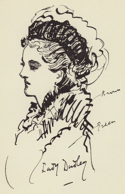 Lady Dudley - Harry Furniss