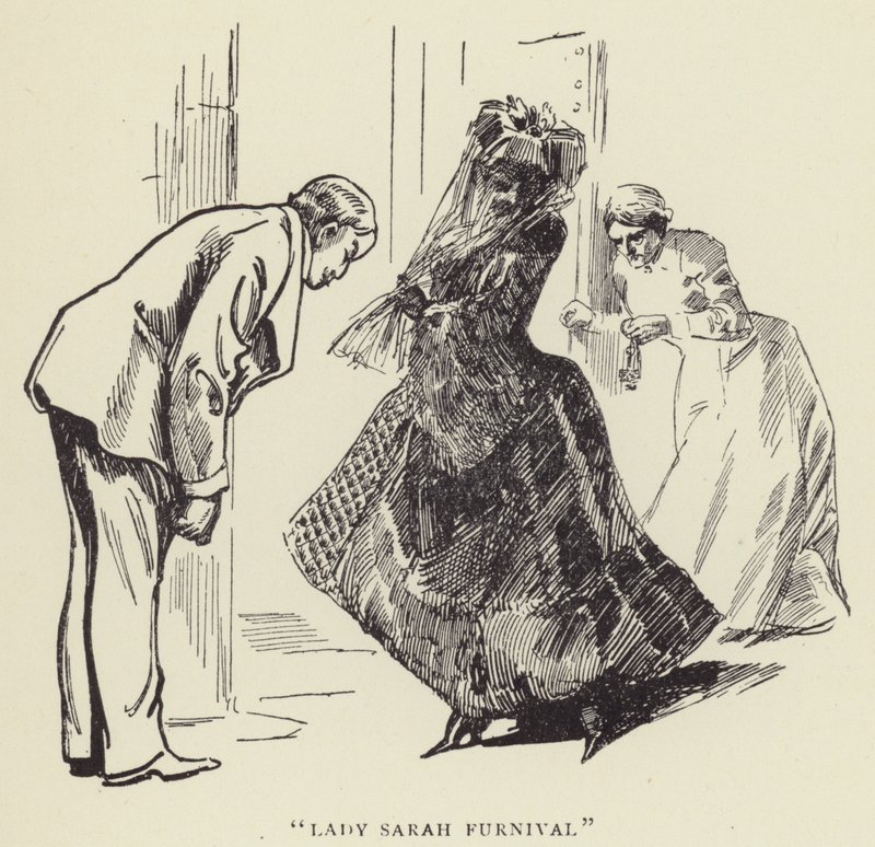 Lady Sarah Furnival - Harry Furniss
