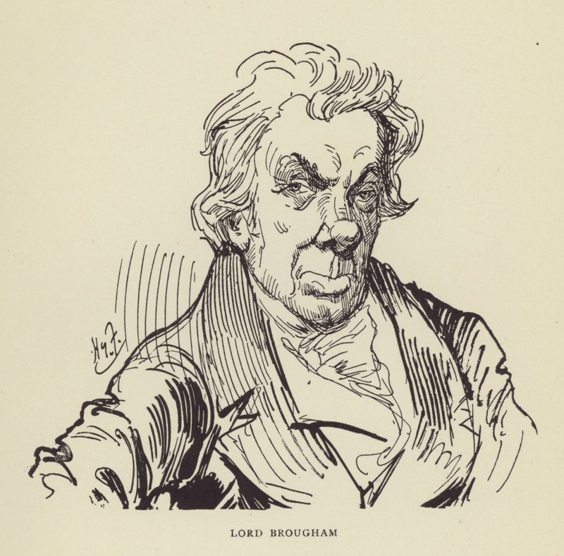 Lord Brougham - Harry Furniss
