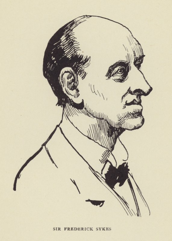 Sir Frederick Sykes - Harry Furniss