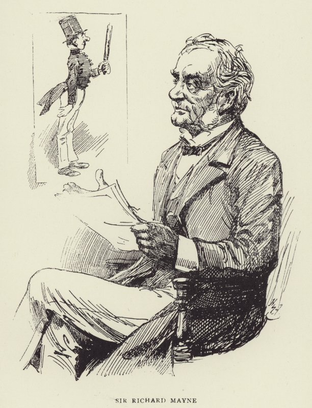 Sir Richard Mayne - Harry Furniss