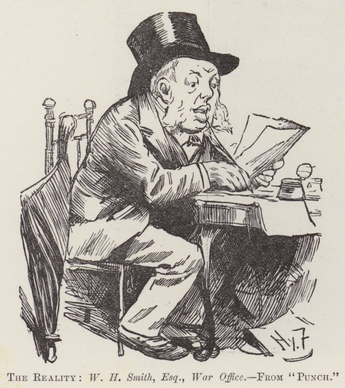 La réalité, W H Smith, Esquire, ministère de la Guerre - Harry Furniss