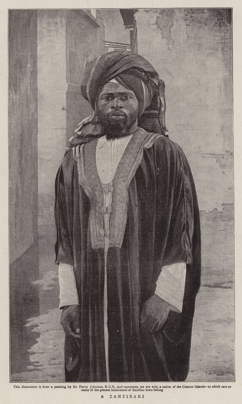 Un Zanzibari - Harry Hamilton Johnston