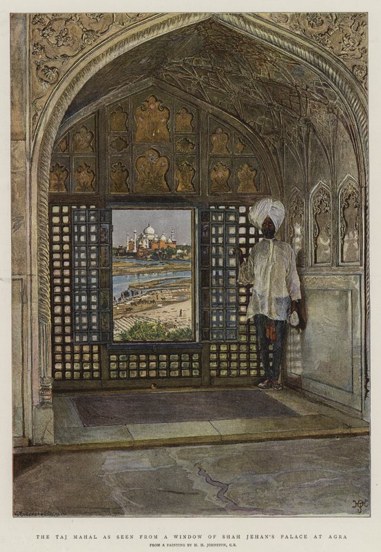 Le Taj Mahal vu d