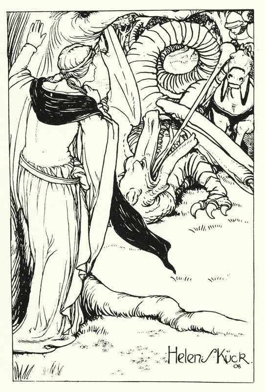 La Croix-Rouge combat le Dragon - Helen S. Kuck