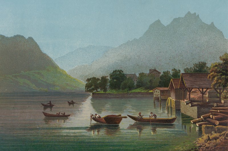 Lac de Lucerne et mont Pilatus - Helga von Cramm