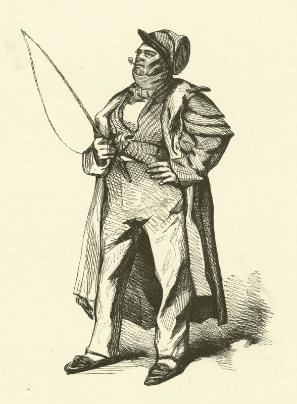 Le conducteur de coucou (gravure) - Henri Bonaventure (after) Monnier