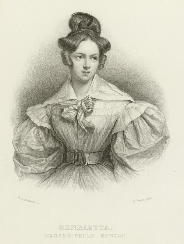 Henrietta, Mademoiselle Sontag - Henri Grevedon