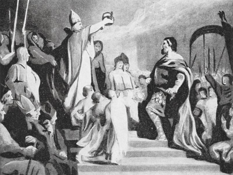 Le Couronnement de Charlemagne - Henri Leopold (after) Levy
