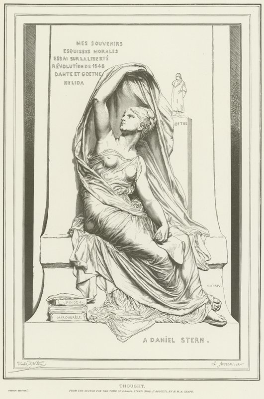 Allégorie de la Pensée - Henri Michel Antoine Chapu