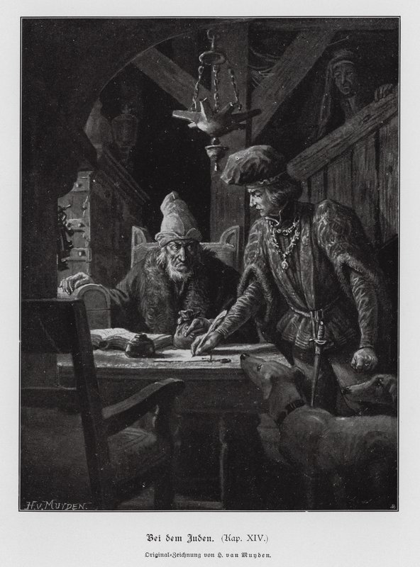 Prêteur sur gages juif - Henri van Muyden