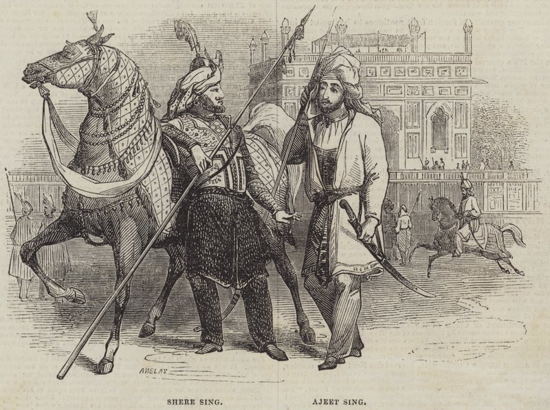 Shere Sing et Ajeet Sing - Henry Anelay