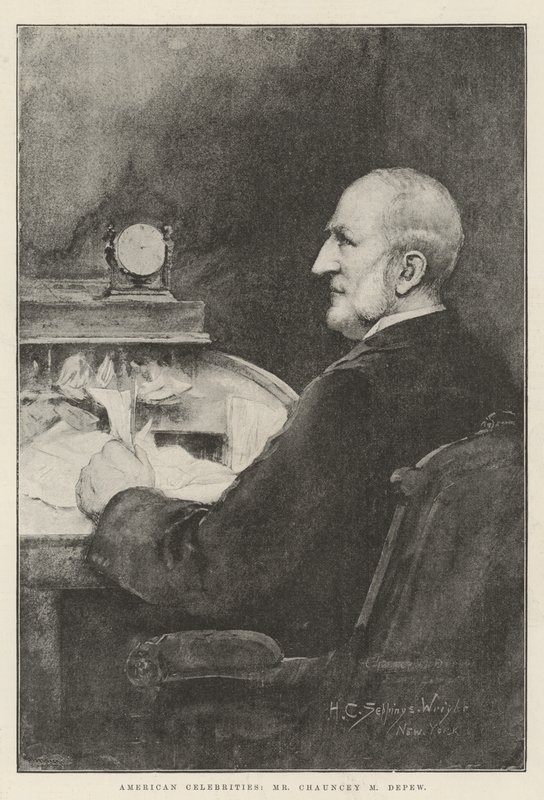 Célébrités américaines, M. Chauncey M Depew - Henry Charles Seppings Wright