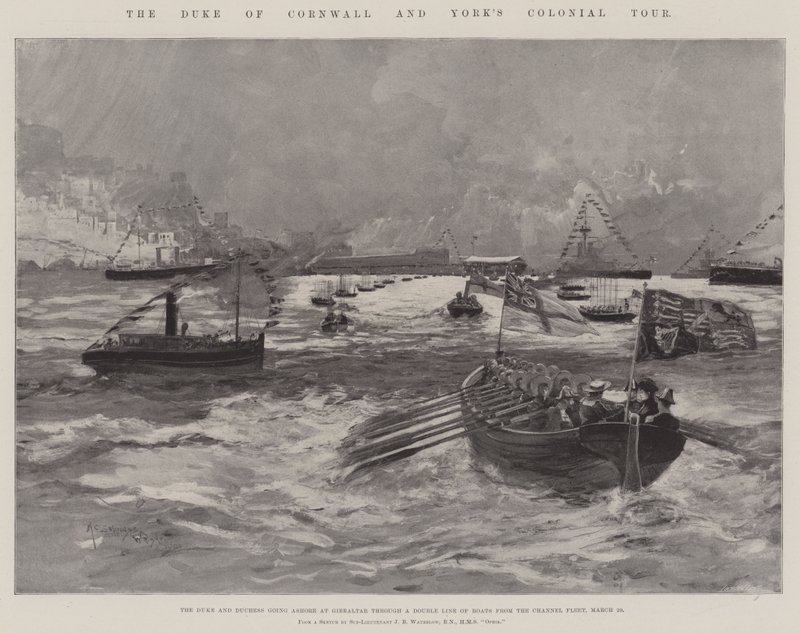 La tournée coloniale du duc de Cornouailles et d