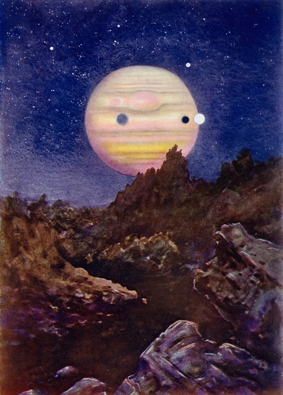 La Planète Jupiter - Henry Charles Seppings Wright