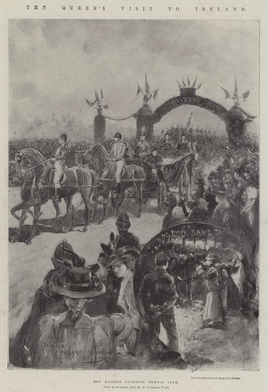 La Visite de la Reine en Irlande - Henry Charles Seppings Wright