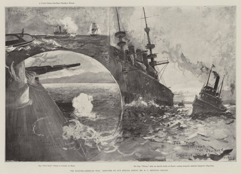 La guerre hispano-américaine - Henry Charles Seppings Wright