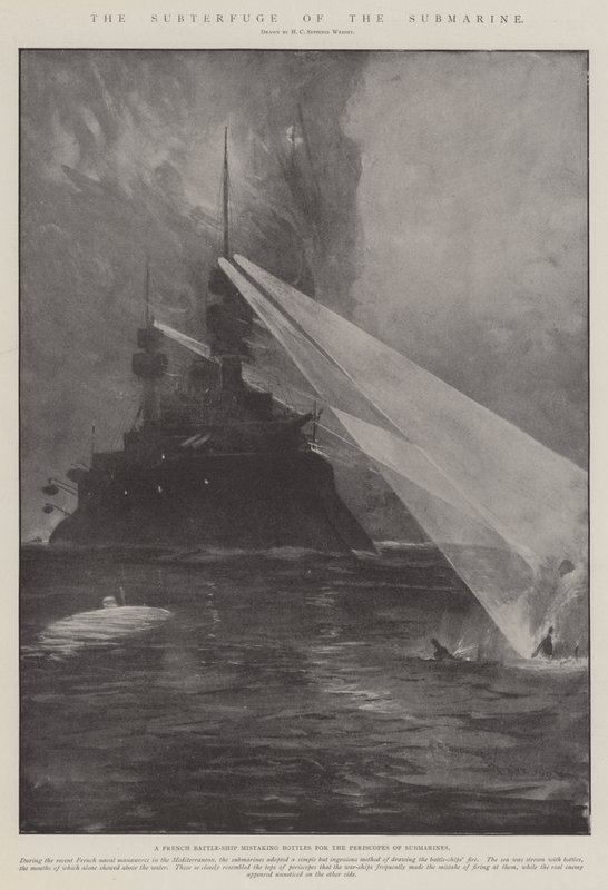 La subterfuge du sous-marin - Henry Charles Seppings Wright
