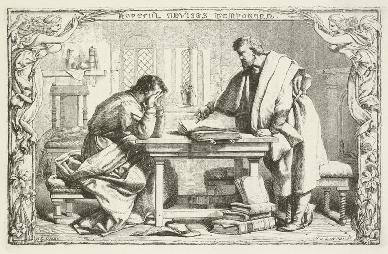 Illustration pour Le Voyage du pèlerin de John Bunyan - Henry Courtney Selous