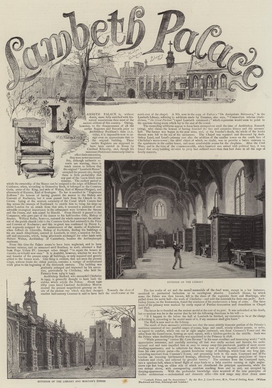 Palais de Lambeth - Henry Edward Tidmarsh