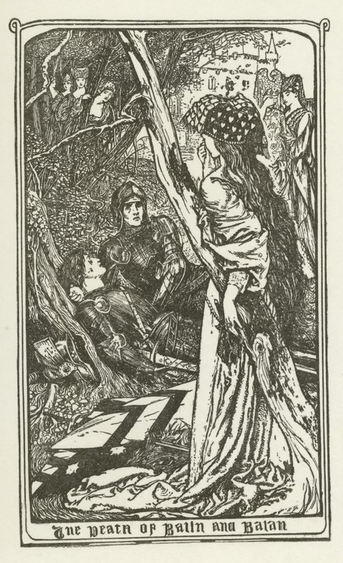 La mort de Balin et Balan - Henry Justice Ford