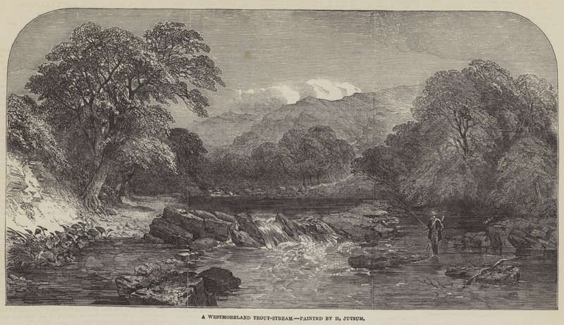 Un ruisseau à truites du Westmoreland - Henry Jutsum