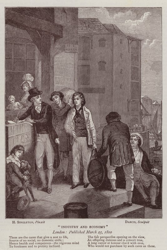 Tenue, manières et art au siècle dernier - Henry Singleton