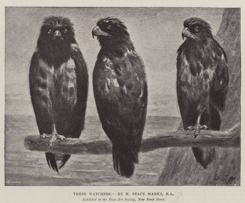Trois observateurs - Henry Stacey Marks