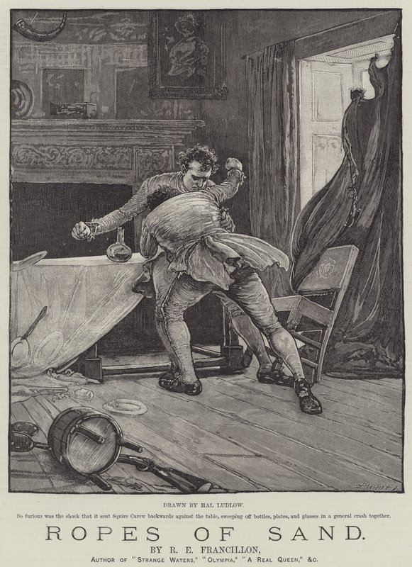 Cordes de sable, par R E Francillon - Henry Stephen Ludlow
