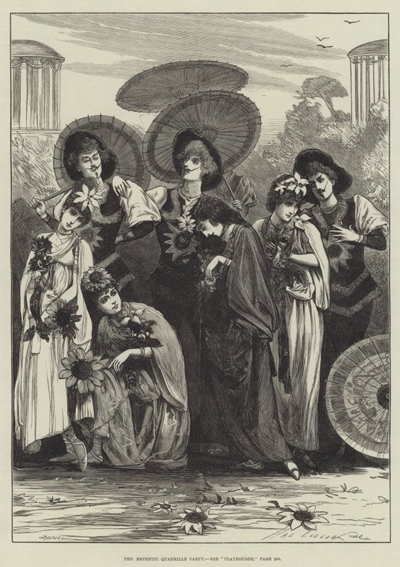 La fête quadrille esthétique - Henry Stephen Ludlow