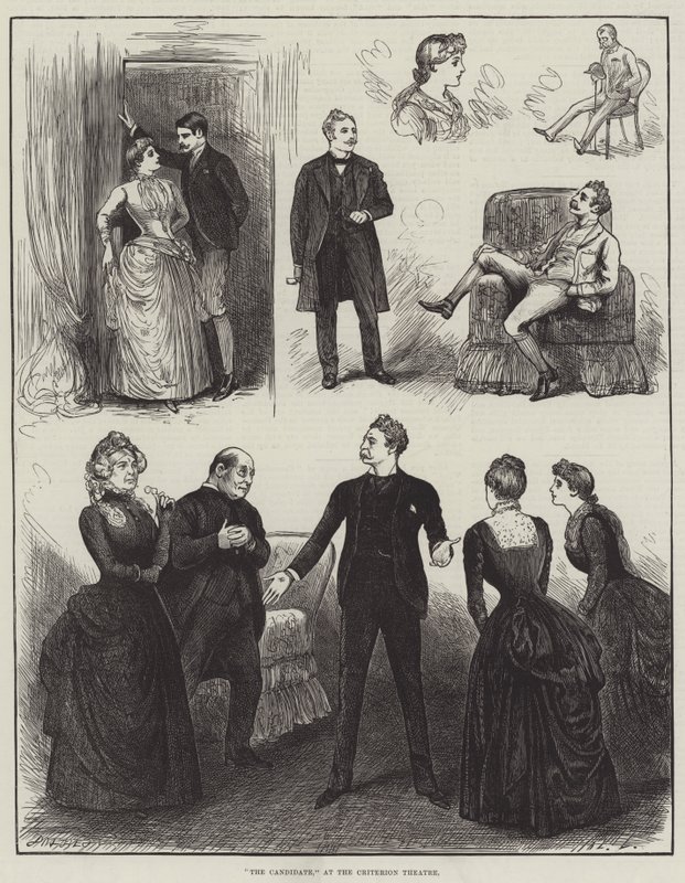 Le Candidat, au Criterion Theatre - Henry Stephen Ludlow