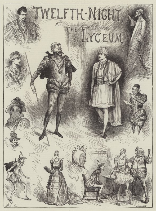 La Nuit des Rois au Lyceum - Henry Stephen Ludlow