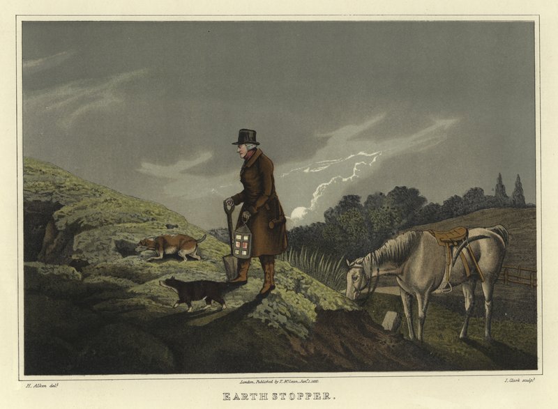 Arrêteur de terre - Henry Thomas Alken