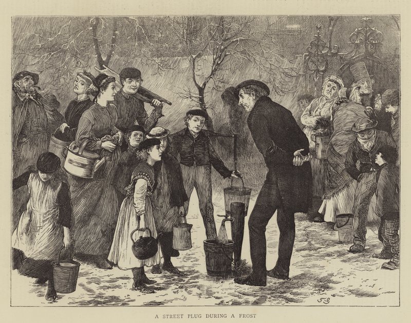 Un bouchon de rue pendant un gel - Henry Towneley Green